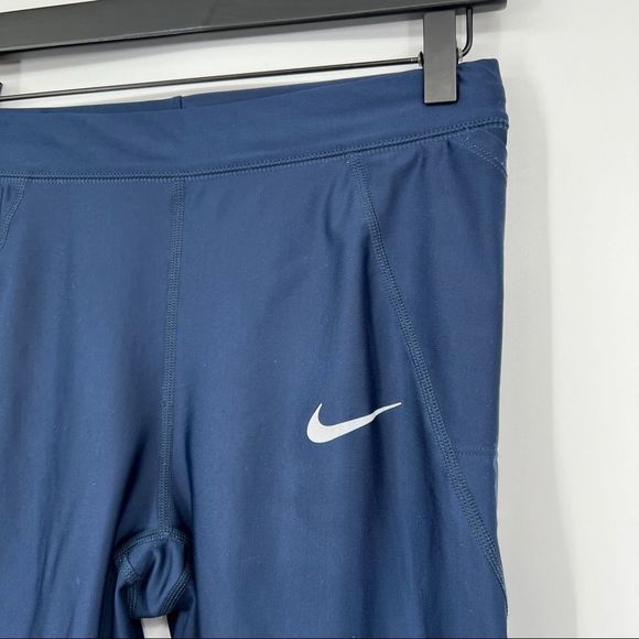 Nike Pants - Nike Dri Fit leggings navy blue size medium